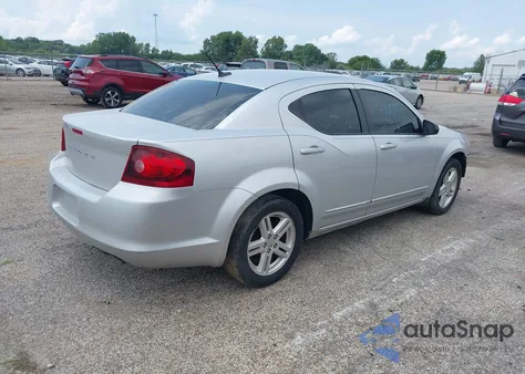 2012 Dodge Avenger Sxt из США, поврежденный, VIN 1C3CDZCB0CN137955